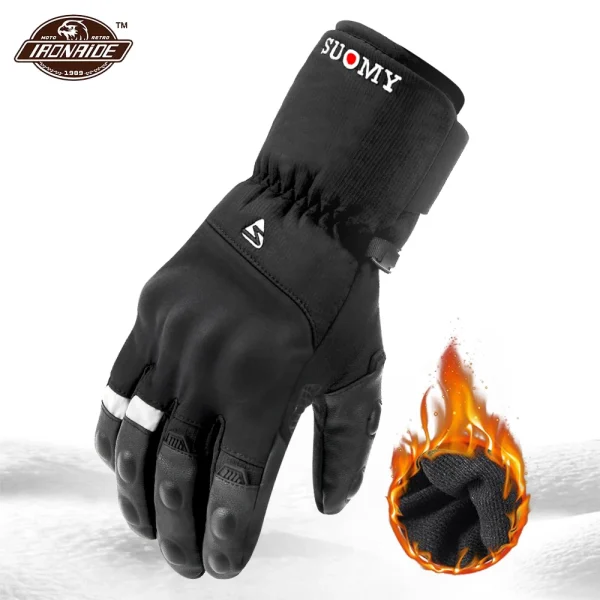 Winter Motorcycle Gloves Waterproof Moto Motocross Gloves Windproof Moto Gloves Touch Screen Motorbike Riding Guantes