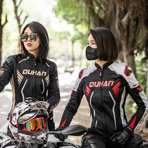 Women Men Motorcycle Jacket Breathable Biker Jacket Mesh Motocross Jacket Moto Riding Racing Jacket 2 Colour For Summer