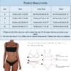 Women Swimwear Bandeau Bandage Solid Two Piece Bikini Set Low Waist Sexy Push Up Brazilian Beachwear Swimsuit Black Bikinis - Image 6