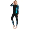 Women Thin Wetsuit Swimwear Female Long Snorkeling Diving Beach Swimsuit Jellyfish Sunscreen Elastic Zipper Swimsuit Rash Guard - Image 4