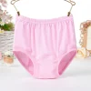 Women Cotton Panties Underwear for Middle-aged And Elderly Comfortable High Waist Mother Grandmother Brief Underpants - Image 3