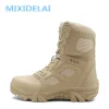 MIXIDELAI Size 39-47 Desert Tactical Mens Boots Wear-resisting Training Boots Waterproof Outdoor Hiking Men Combat Ankle Boots - Image 2