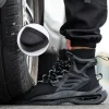 Large Size 50 Men Work Safety Boots Steel Toe Shoes Safety Boots Anti-smash Anti-puncture Work Sneakers Indestructible Shoes New - Image 2