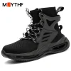 Large Size 50 Men Work Safety Boots Steel Toe Shoes Safety Boots Anti-smash Anti-puncture Work Sneakers Indestructible Shoes New - Image 5