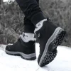 Boots Men's Women Slip On Winter Shoes For Men Waterproof Ankle Boots Winter Boots Male Snow Botines Hiking Boots Femininas 2024 - Image 3