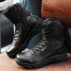 High-Top Men's Outdoor Shoes Hard-Soled High-Waist Hiking Botas Non-Slip Leisure Walk Male Basic Boots Lace-Up Treking Footwear - Image 5