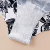 BANNIROU 1Pcs Women's Seamless Print Briefs Panties Ice Silk Sports Female Mid-Rise Panties Ladies Intimates Women's Underwear - Image 5