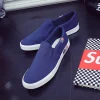 Men Casual Shoes Canvas Luxury 2024 Mens Loafers Breathable Slip on FlatsMale Vulcanized Shoes White Driving Shoes Plus Size 47 - Image 3