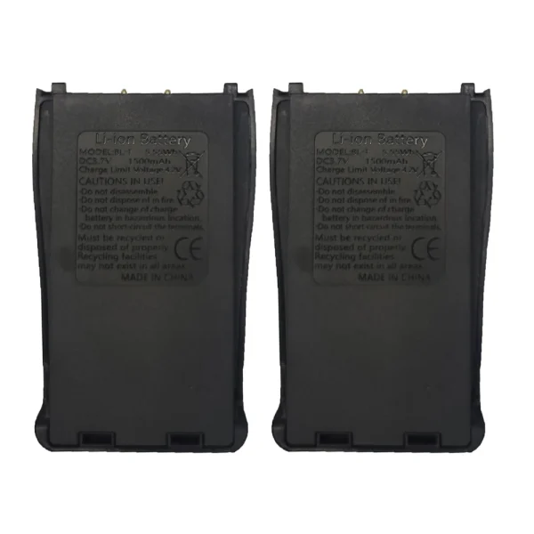 2PCS Baofeng 888S Replacement Battery 2800 mAh 3.7V for BF-777S BF-888S BF-666S RT21 RT24 BAOFENG 888 777 666 Radio Batteries