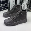 2024 Autumn and Winter Men Boots Increased Boots Lace-up Casual Shoes Board Shoes High Quality Outdoor Boot British Style New - Image 3