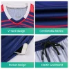 Custom Sublimation Soccer Jersey Sets 100% Poyester Breathable Football Uniform Training Long Sleeve Soccer Uniform For Mens - Image 4