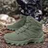 Men Tactical Boots Army Boots Mens Military Desert Waterproof Work Safety Shoes Climbing Hiking Shoes Ankle Men Outdoor Boots - Image 4