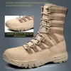 High Top Men's Boots for Men Lace Up Sneakers Shoes Outdoor Shoes Sport Desert Boots Mid-calf Ankle Boots Work botines hombre - Image 6