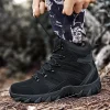 Men Tactical Boots Army Boots Mens Military Desert Waterproof Work Safety Shoes Climbing Hiking Shoes Ankle Men Outdoor Boots - Image 5