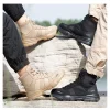 Indestructible Men Work Safety Boots Outdoor Military Boots Anti-smash Anti-puncture Industrial Shoes Men Boots Desert Boots - Image 4