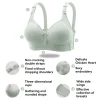 Sexy Lace Flower Surface Women Bra Four Rows Of Three Buttons No Steel Ring Large Size Underwear Skin-Friendly And Soft Lingerie - Image 5