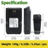 NEW 7.4V 3200mAh QB-44HL BP-878T Li-ion Battery with Belt Clip for Anytone AT-D878UV Plus D878UV D868UV D858 BTECH DMR-6X2 radio - Image 5