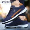 Leather Men Shoes Sneakers Trend Casual Shoe Italian Breathable Leisure Male Sneakers Non-slip Footwear Men Vulcanized Shoes - Image 6