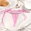 Sexy Custom Name Letter Panties Women Thongs Rhinestones Diamonds G-string Bikini Briefs Underwear Low Waist Shorts T-back S-XL - Image 3