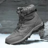 Super warm Men boots Women winter boots shoes for men waterproof snow boots woman 2023 Outdoor hiking work boots Big size 36-48 - Image 3