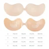 Invisible Push Up Bra for Women Backless Strapless Bra Seamless Front Closure Bralette Underwear Silicone Self-Adhesive Bra Pads - Image 6