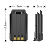 Baofeng UV 5R Battery Type-C Charger Thicker 3800mAh BL-5 For Walkie Talkie Radio UV-5RC UV-5RE BF-F8 BF-F8HP GT-5R BF-F9 UV-5X3 - Image 3