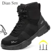 Work Boots Indestructible Safety Shoes Men Steel Toe Shoes Puncture-Proof Sneakers Male Footwear Shoes Women Non Slip Work Shoes - Image 2