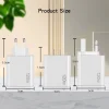 120W PD 5 Port USB Charger Fast Charging QC3.0 USB C Type C Mobile Phone Charger For iPhone Huawei Samsung Xiaomi Quick Charge - Image 6