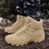 Men Tactical Boots Army Boots Mens Military Desert Waterproof Work Safety Shoes Climbing Hiking Shoes Ankle Men Outdoor Boots - Image 3