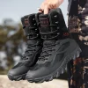 New Men High Quality Brand Military Leather Boots Special Force Tactical Desert Combat Men's Boots Outdoor Shoes Ankle Boots - Image 5