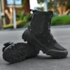 motorbike boots enduro Motorcycle Boots Men Motor Riding Four Seasons Breathable Motorcycles Shoes Chopper Cruiser Touring Ankle - Image 2